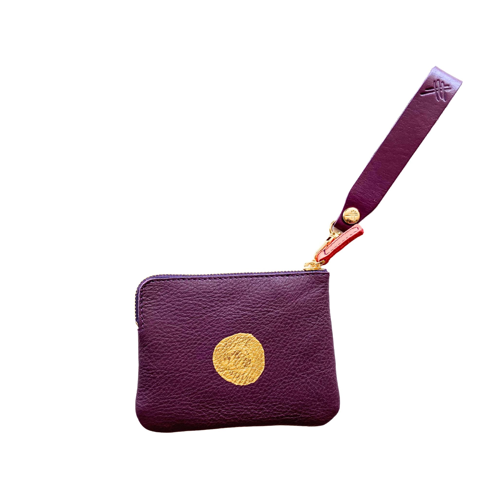 ARTIST PURSE PURPLE // GOLD SUN