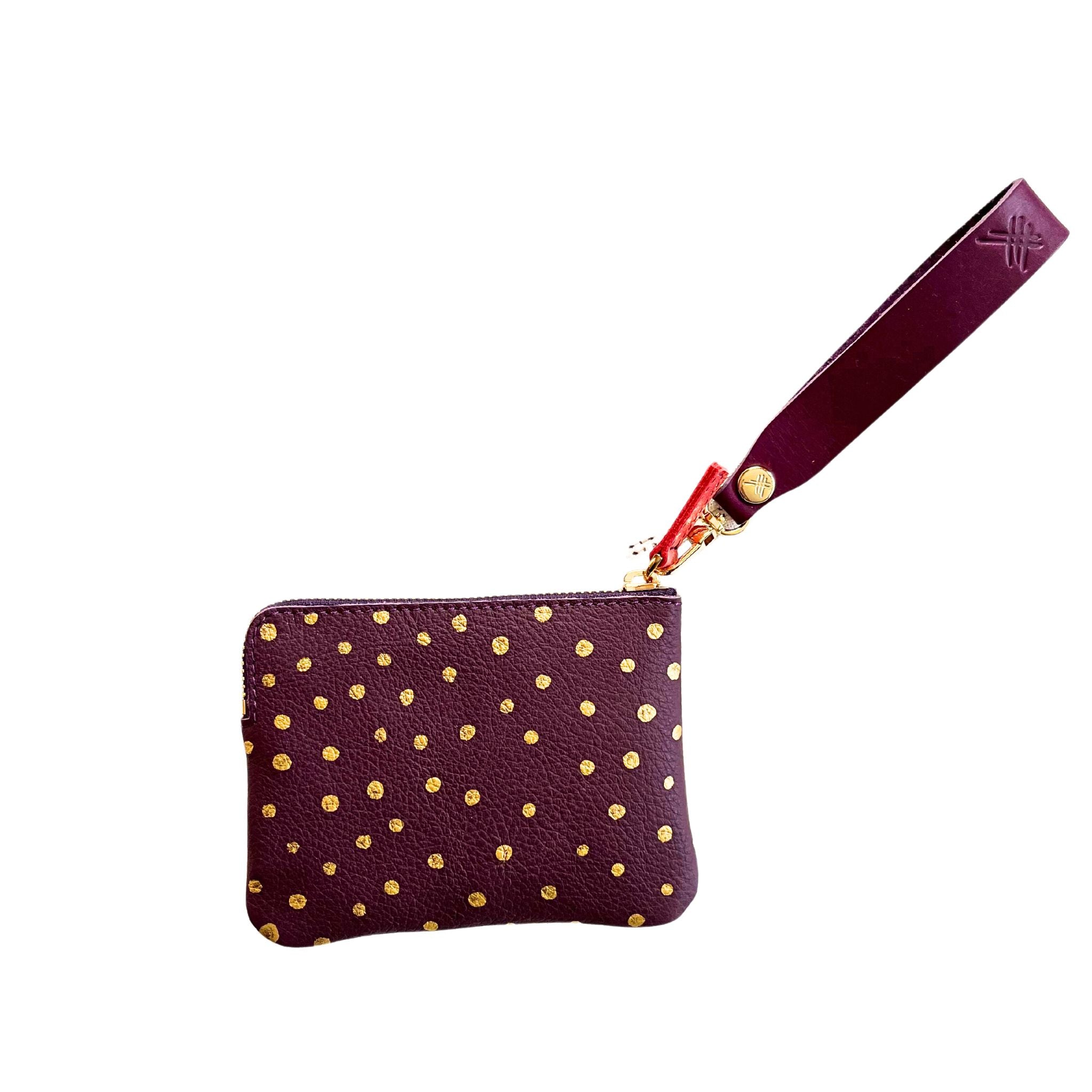 ARTIST PURSE PURPLE // GOLD POINT