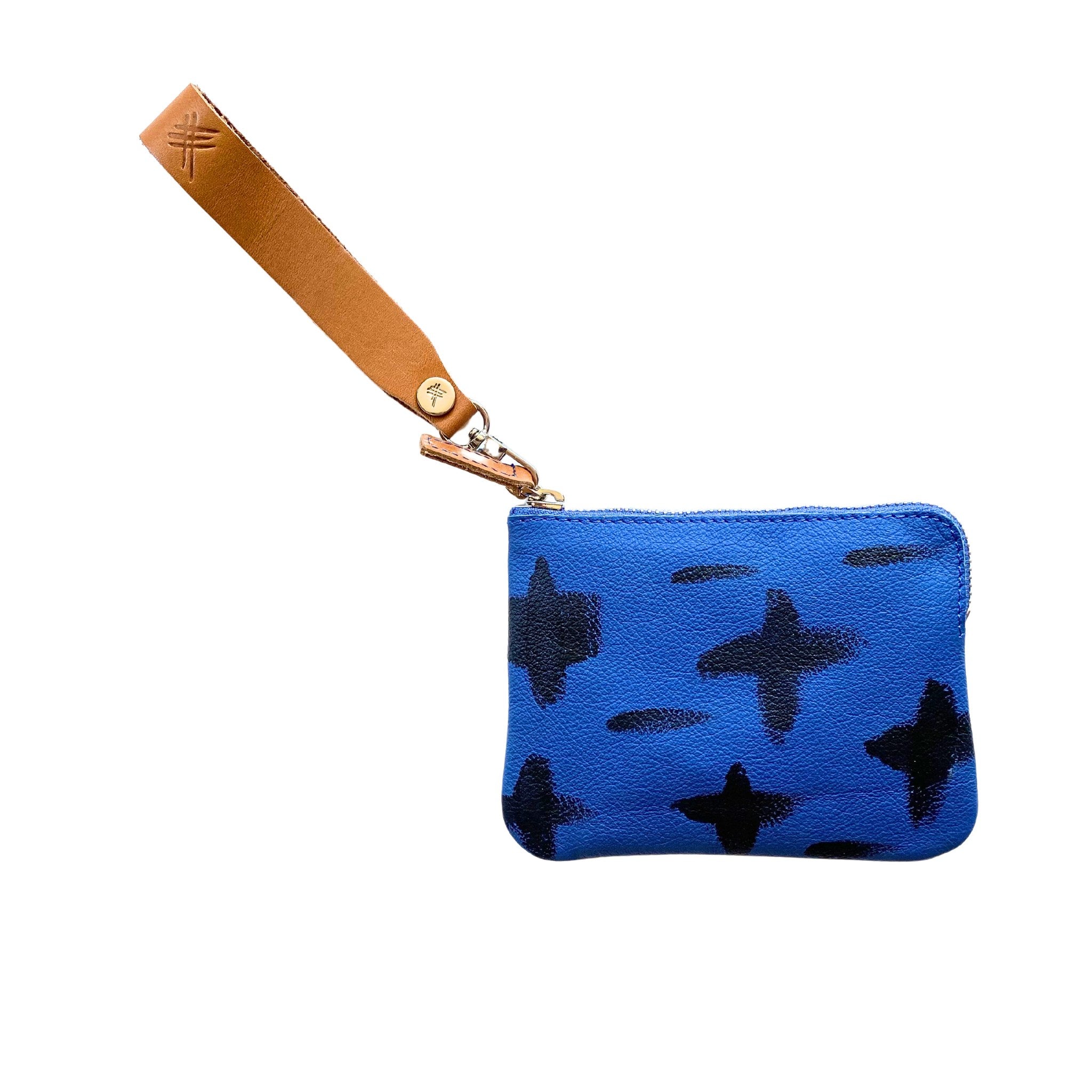 ARTIST PURSE BLUE // BLACK + -