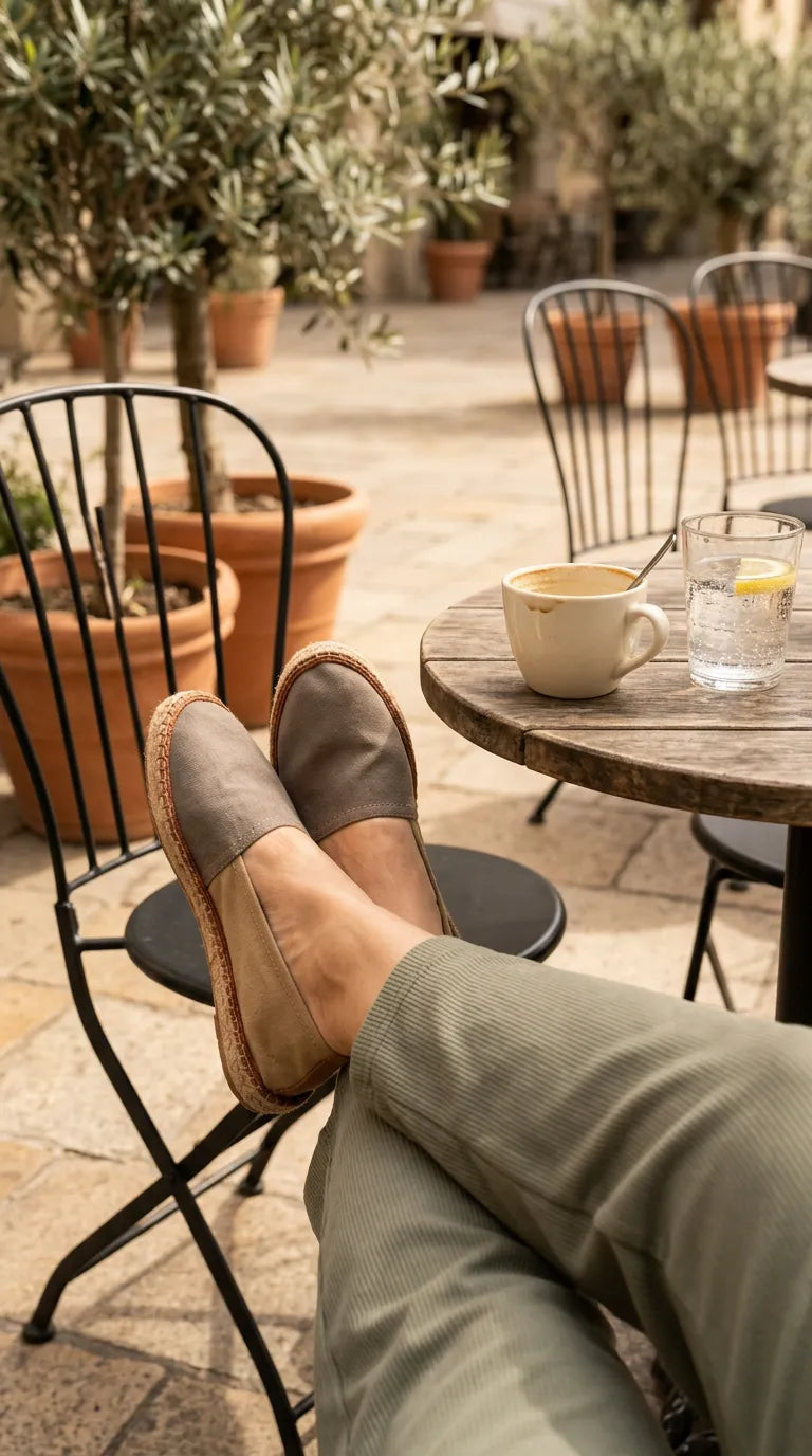 THE JOURNEY ESPADRİL// Tobacco Mix