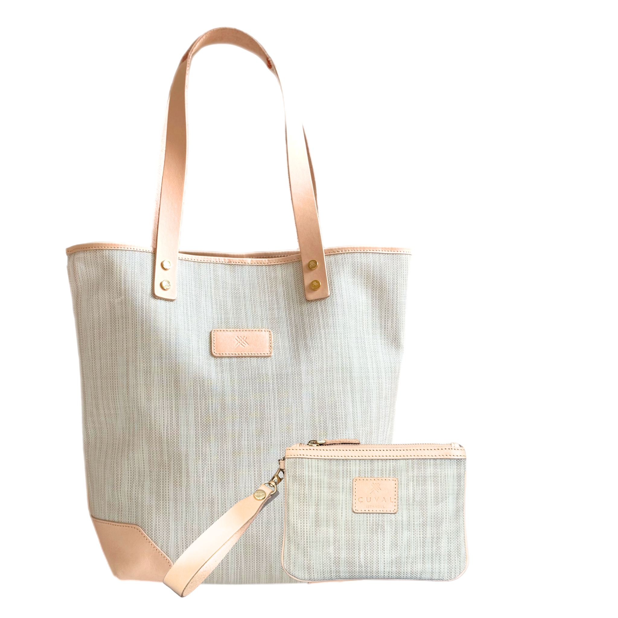 CARRY SET — BeigeStripes