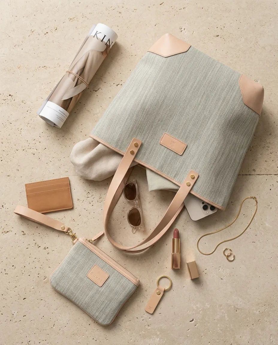 CARRY SET — BeigeStripes
