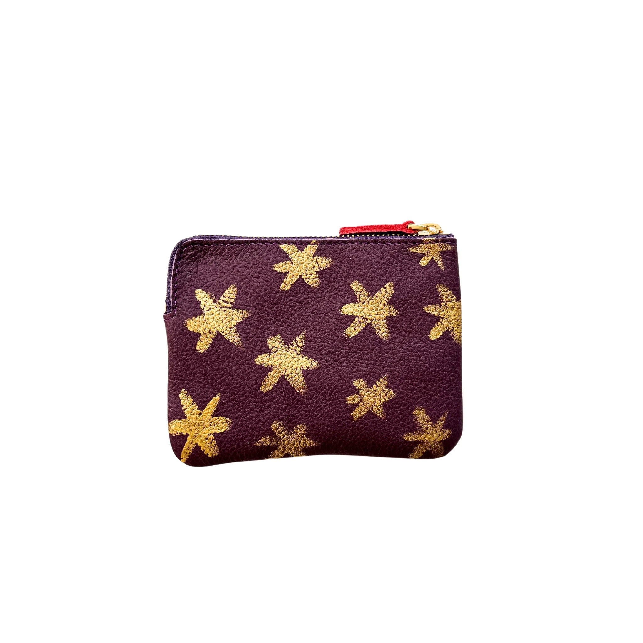 ARTIST PURSE PURPLE // GOLD STAR