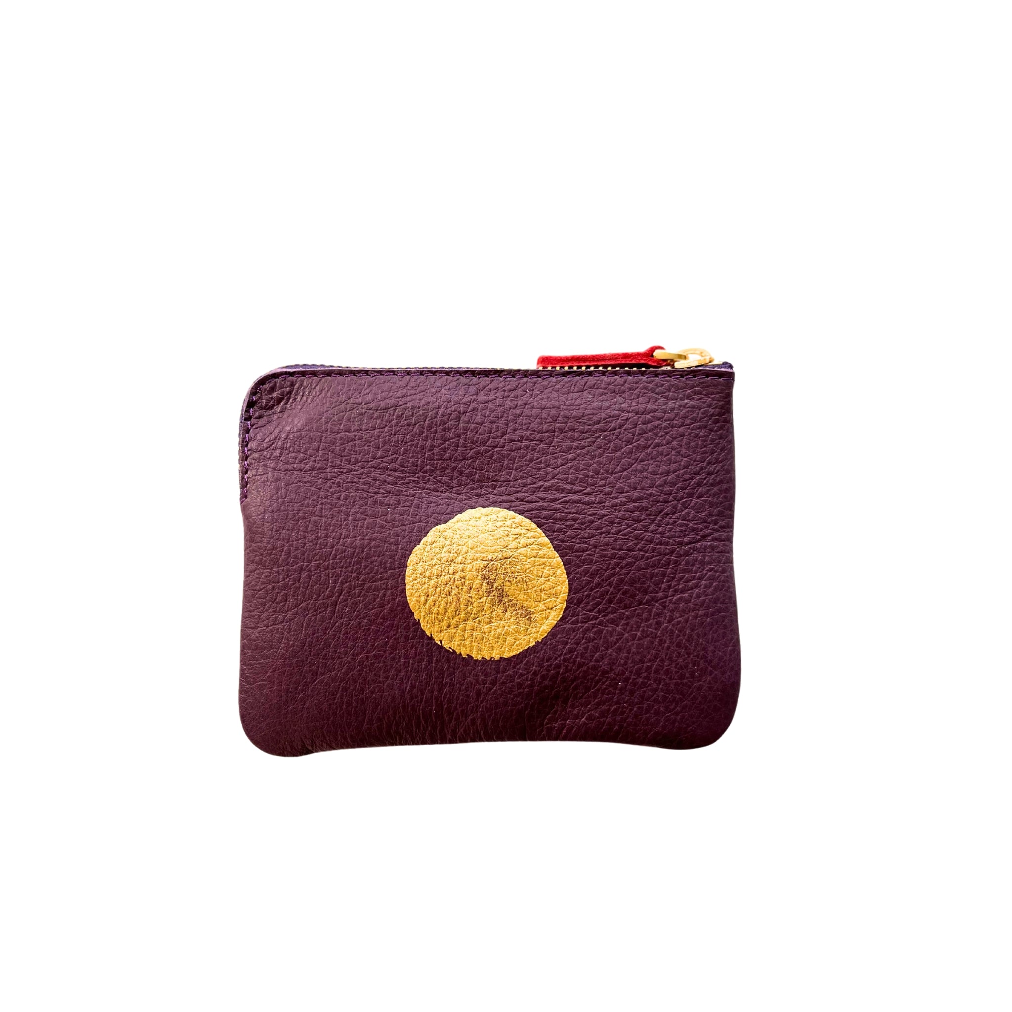 ARTIST PURSE PURPLE // GOLD SUN