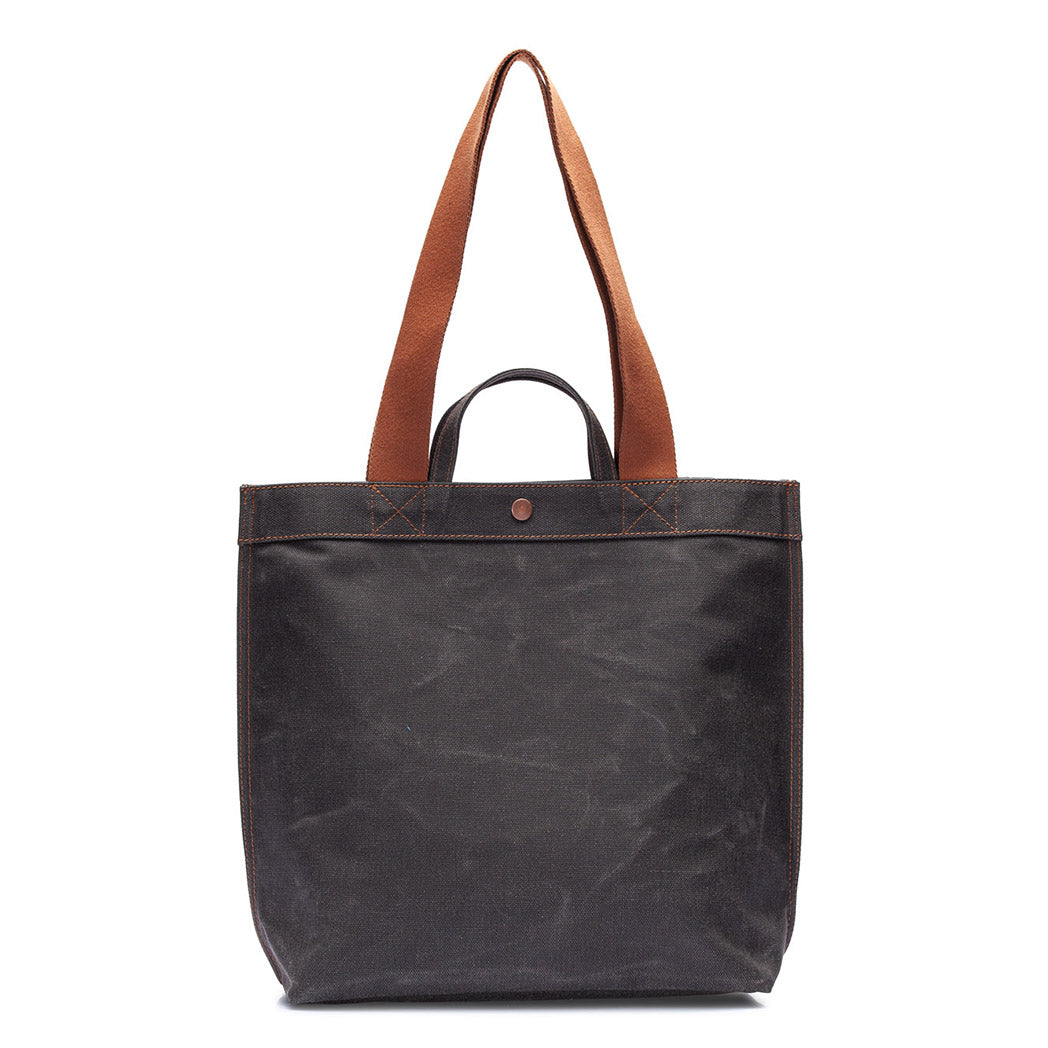 No. 301 Bootcut Tote Black Truffle (REVERSIBLE)