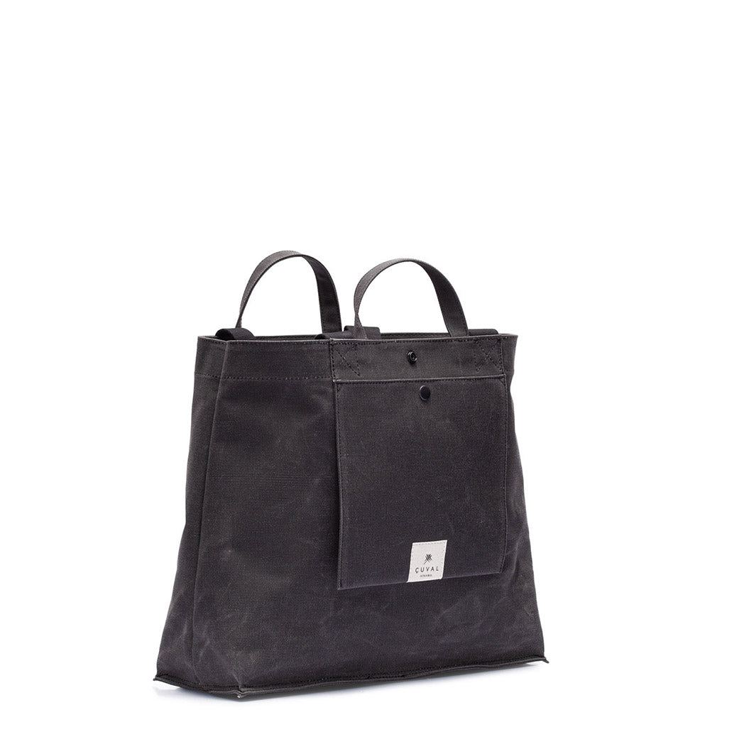 No. 204 Large Tote Charcoal (REVERSIBLE)