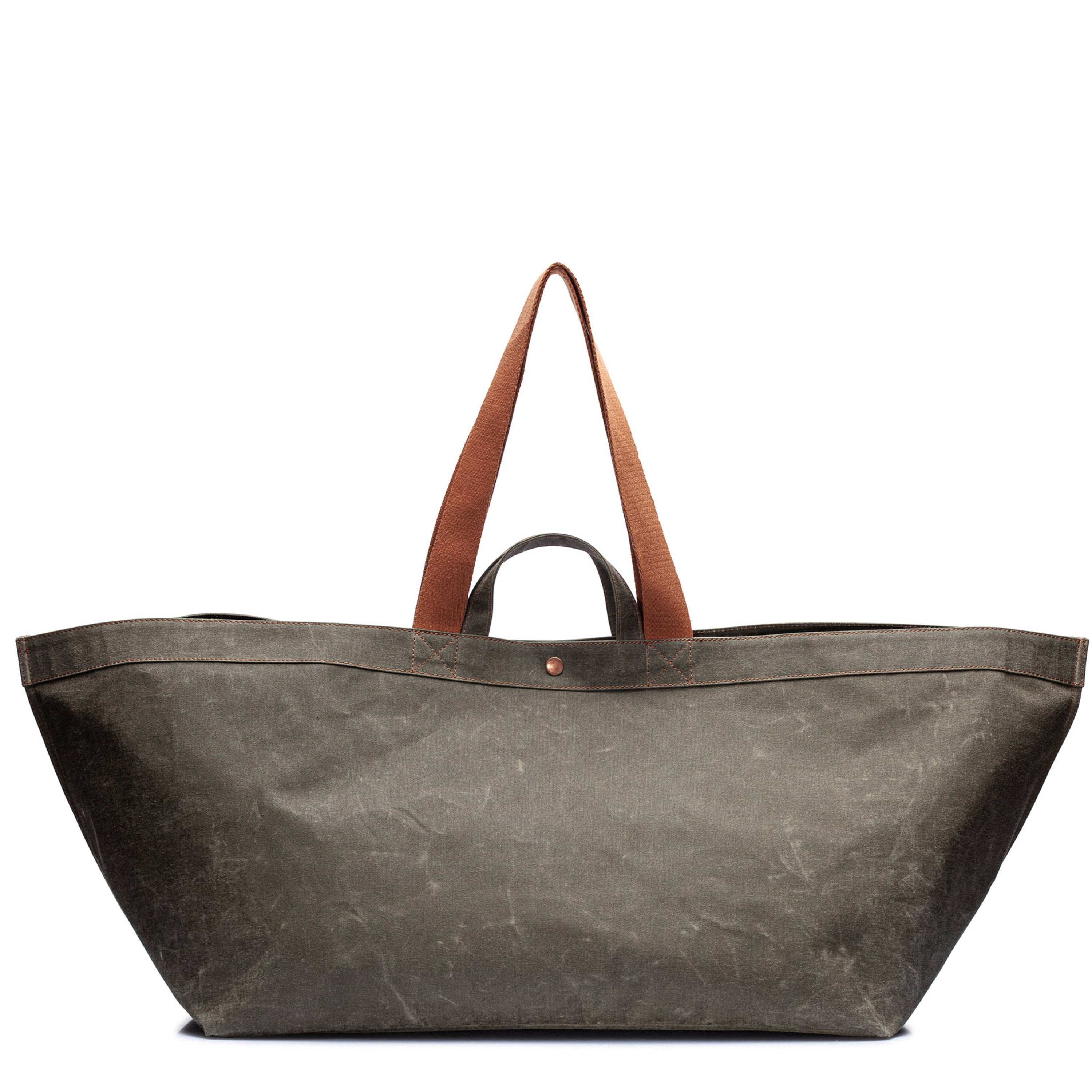 PRE-ORDER ONLY No. 209 Oversize Tote Moss (REVERSIBLE)