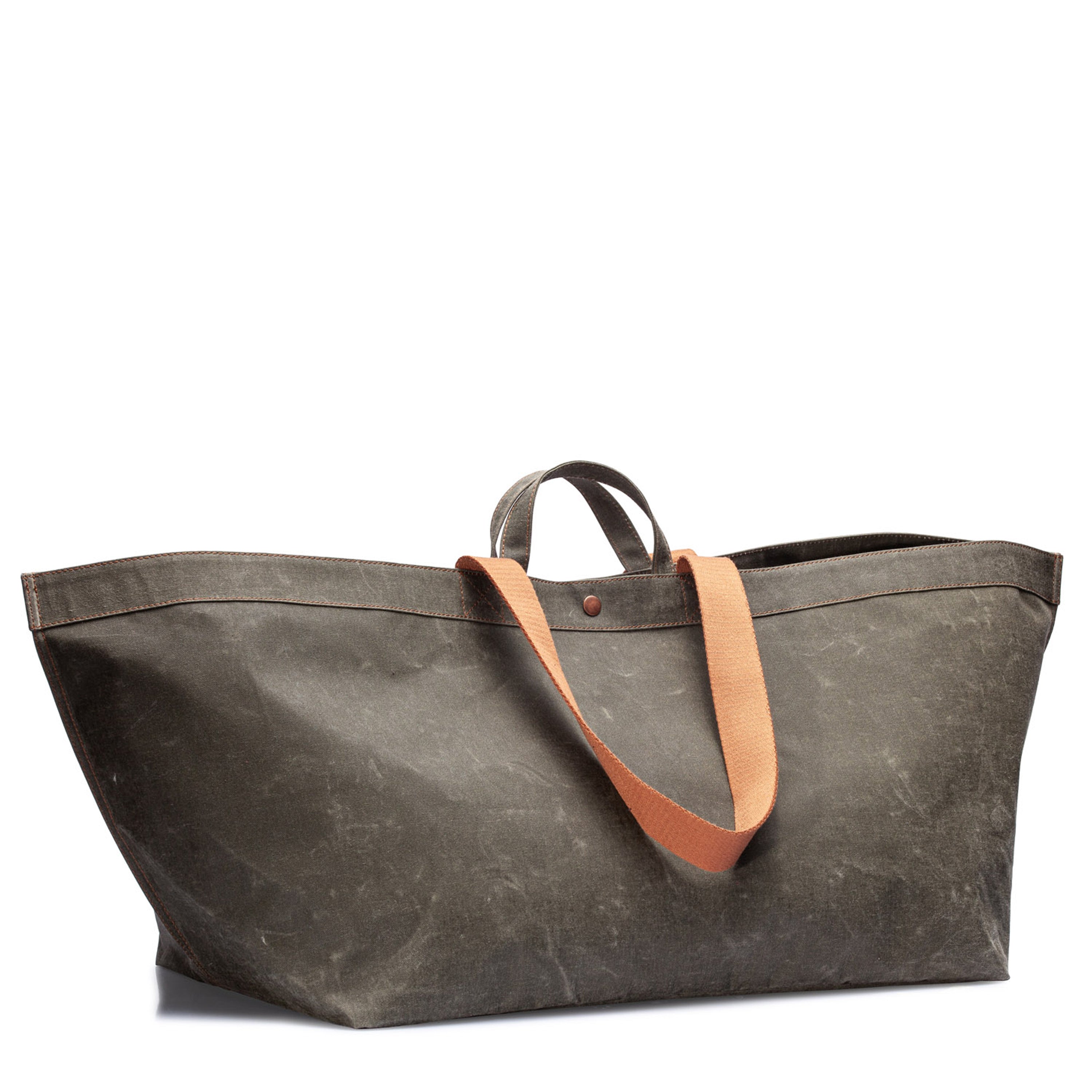 PRE-ORDER ONLY No. 209 Oversize Tote Moss (REVERSIBLE)