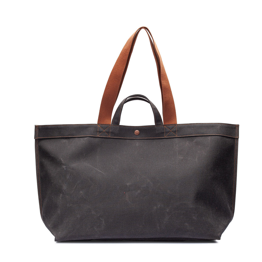 PRE-ORDER ONLY No. 205 XLarge Tote Black Truffle (REVERSIBLE)