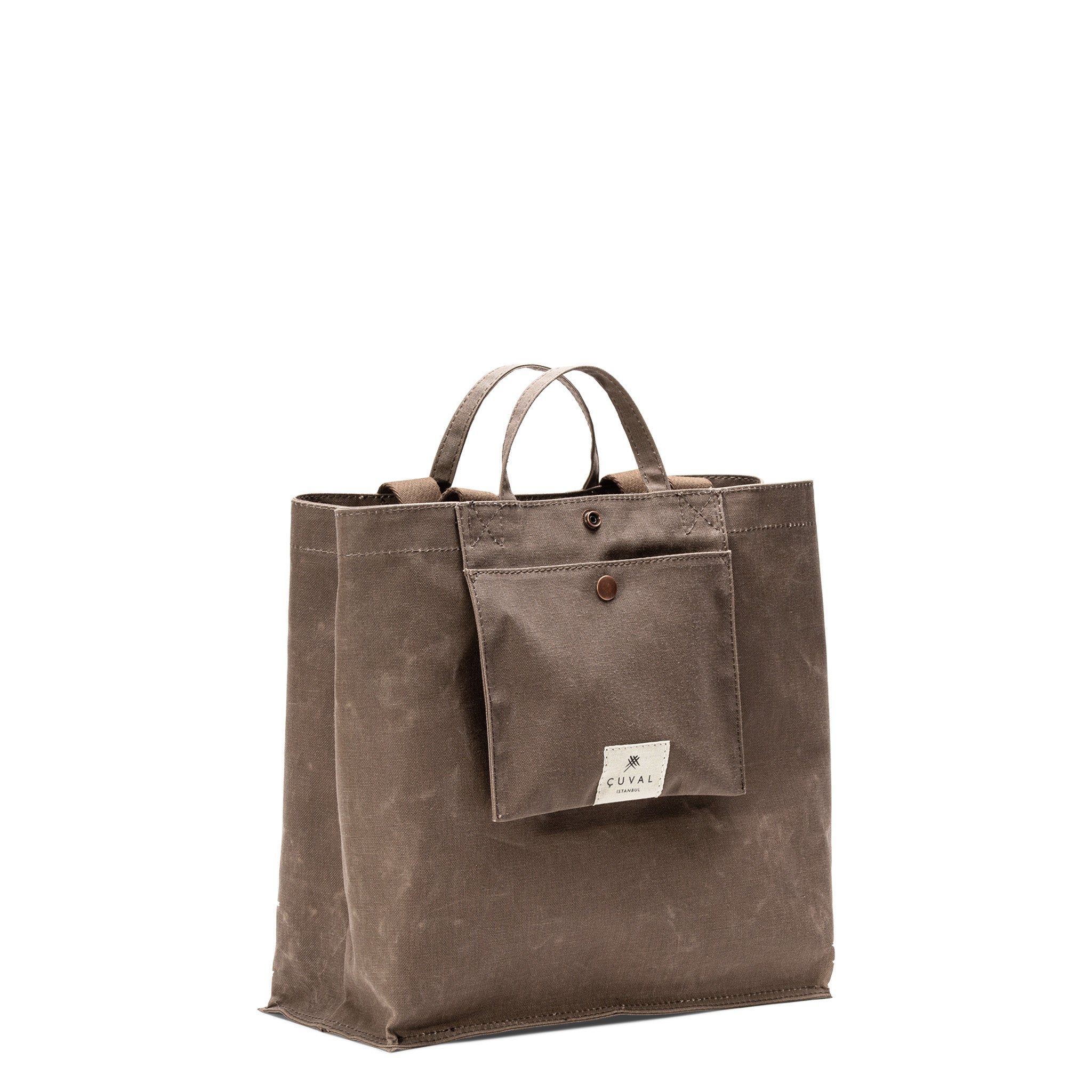 PRE-ORDER ONLY No. 203 Medium Tote Wood(REVERSIBLE)