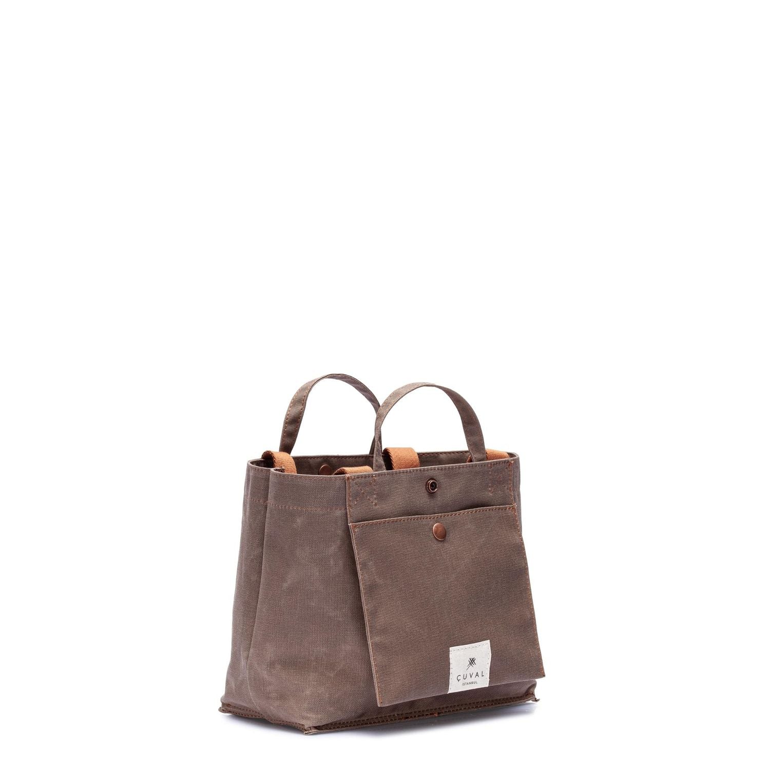 No. 201 Small Tote Tobacco (REVERSIBLE)