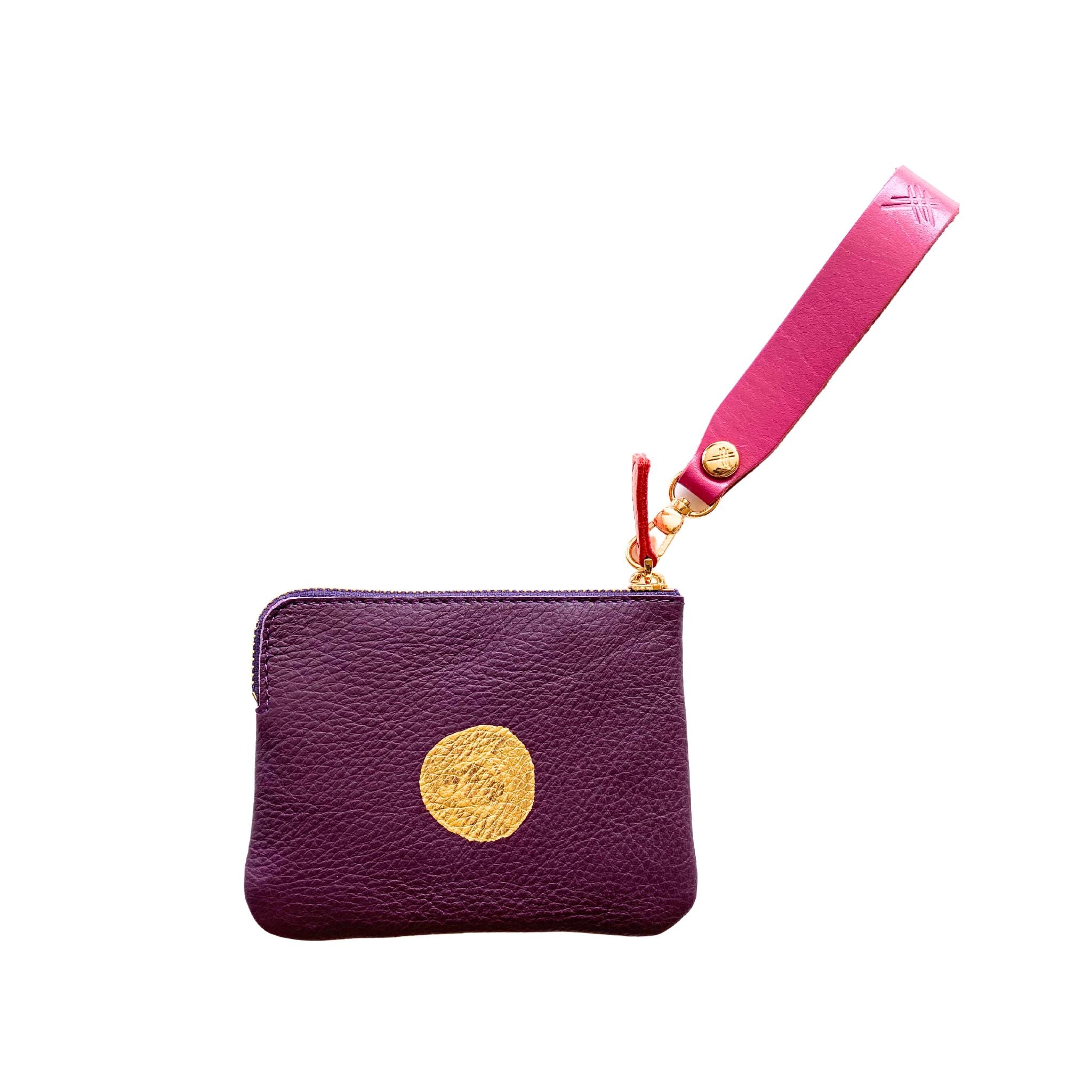 ARTIST PURSE PURPLE // GOLD SUN