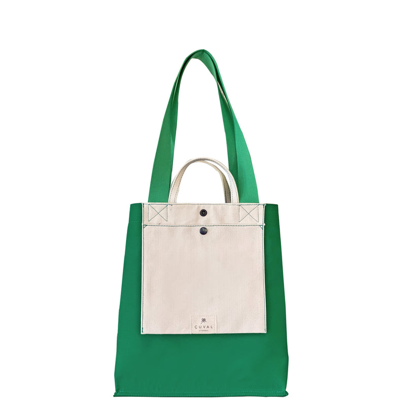 PRE-ORDER ONLY NO. 301 BOOTCUT TOTE AVOCADO (REVERSIBLE)