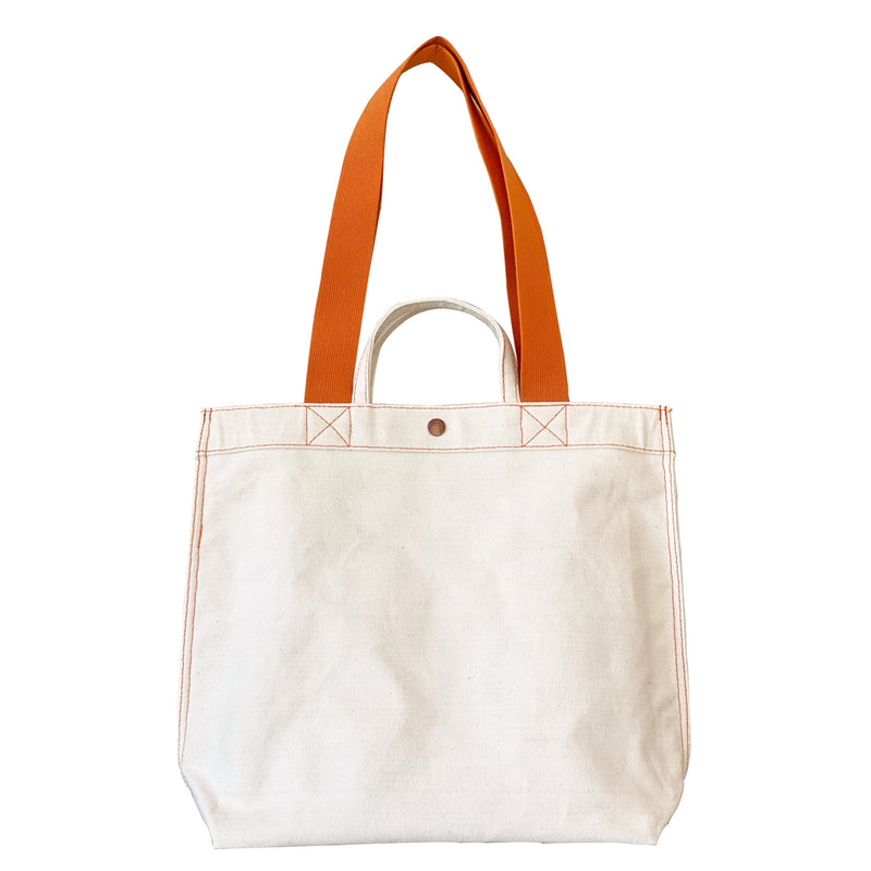 PRE-ORDER ONLY NO. 301 BOOTCUT TOTE ORANGE (REVERSIBLE)