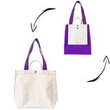 PRE-ORDER ONLY NO. 301 BOOTCUT TOTE VİOLET (REVERSIBLE)