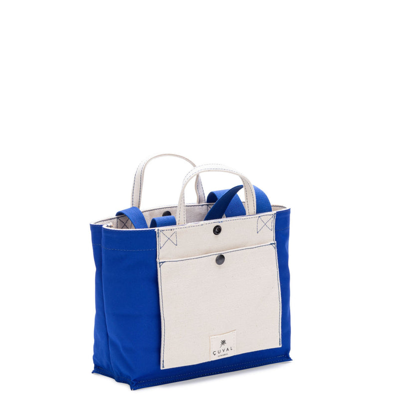 PRE-ORDER ONLY NO. 201 SMALL TOTE BLUEBERRY (REVERSIBLE)