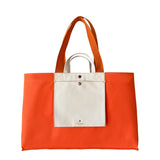 PRE-ORDER ONLY NO. 206 XXLARGE TOTE ORANGE (REVERSIBLE)