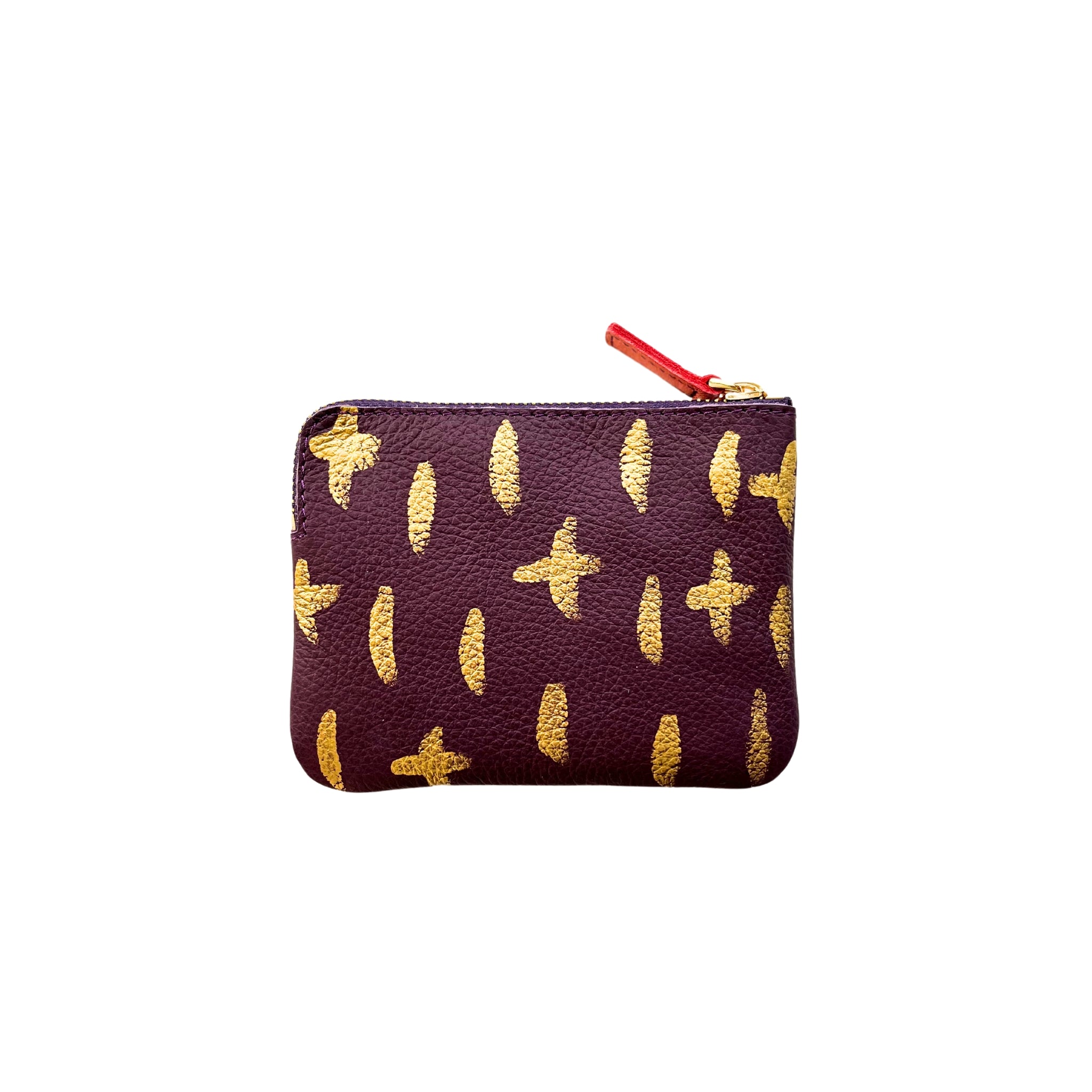 ARTIST PURSE PURPLE // GOLD + -