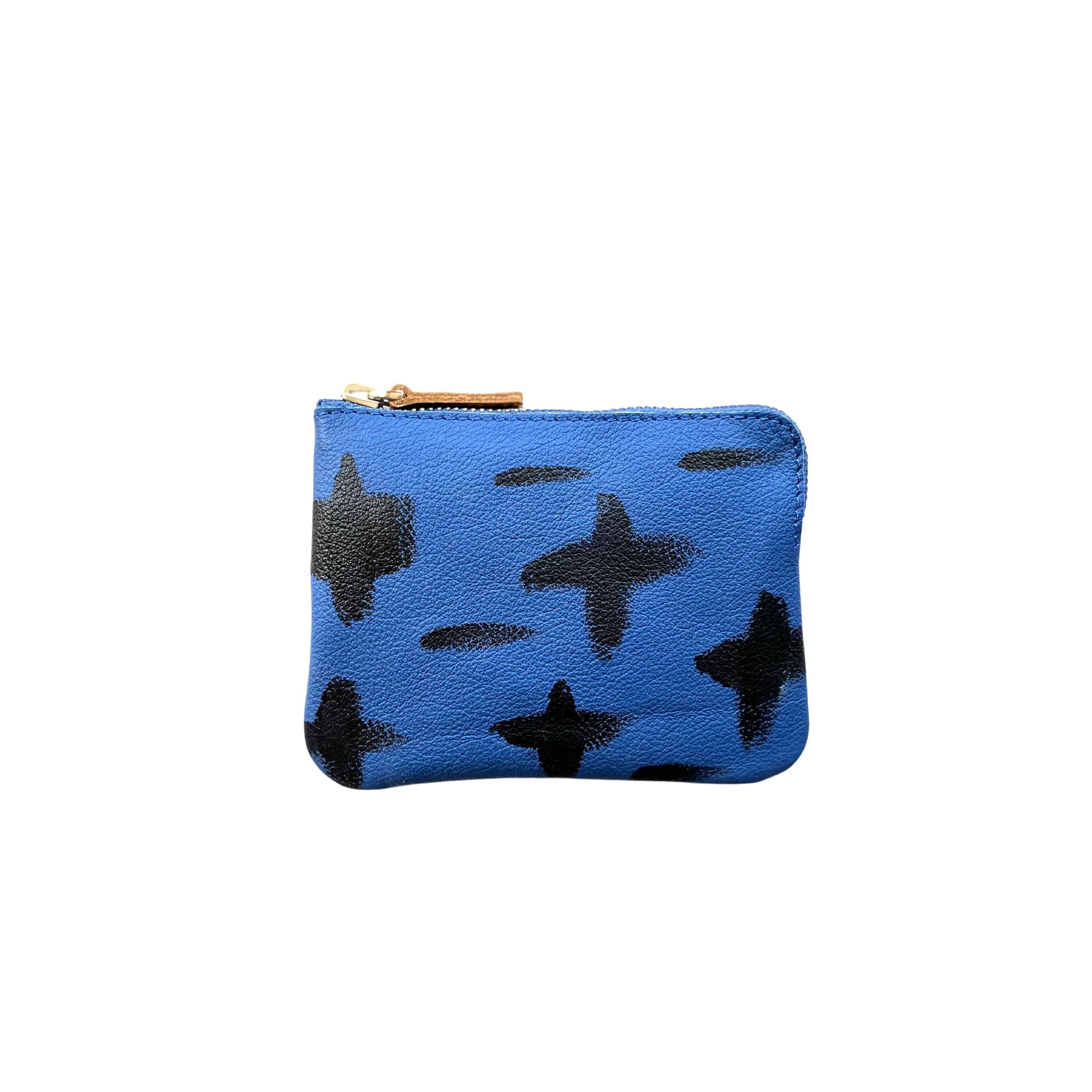 ARTIST PURSE BLUE // BLACK + -