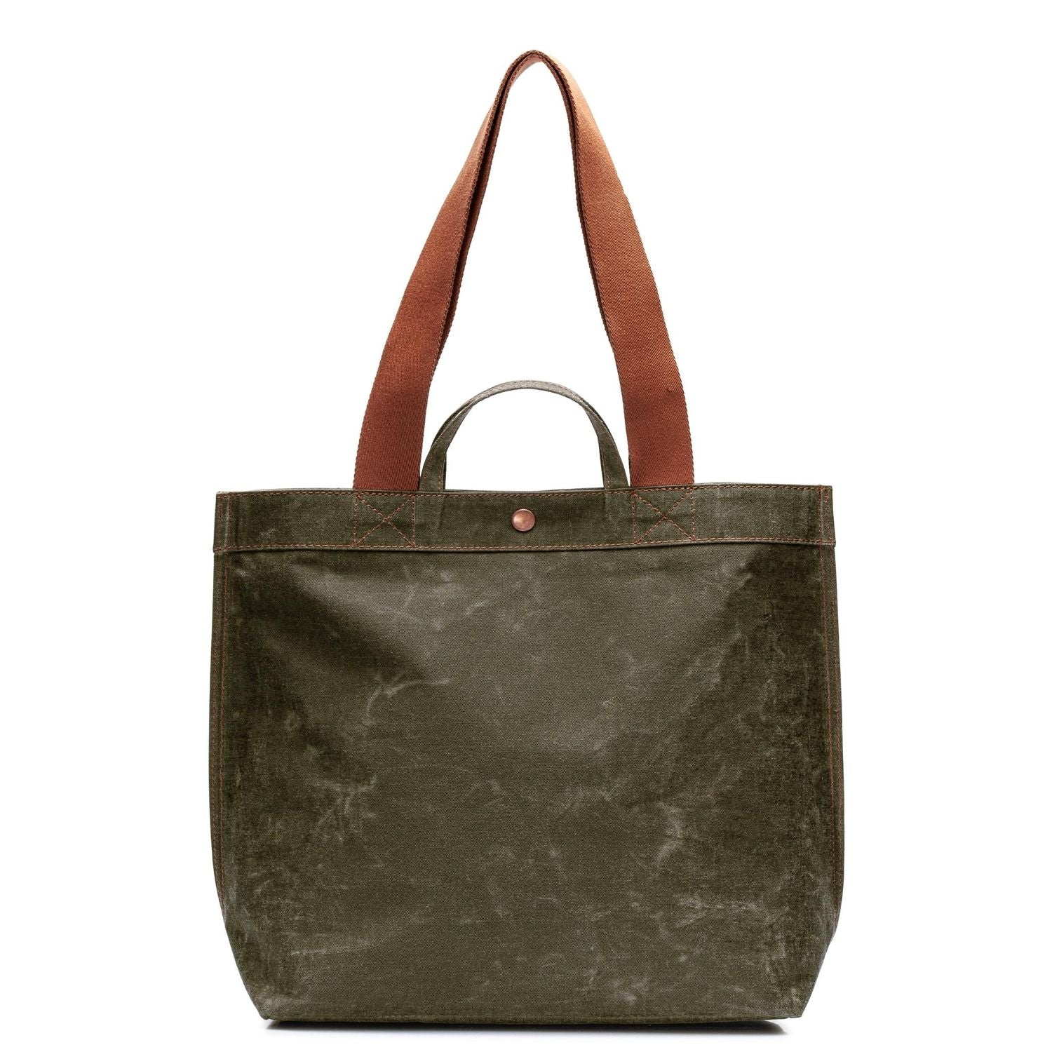 PRE-ORDER ONLY No. 301 Bootcut Tote Moss (REVERSIBLE)