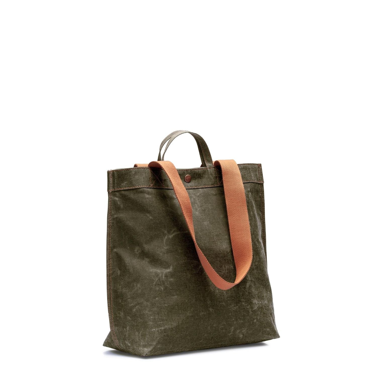 PRE-ORDER ONLY No. 301 Bootcut Tote Moss (REVERSIBLE)