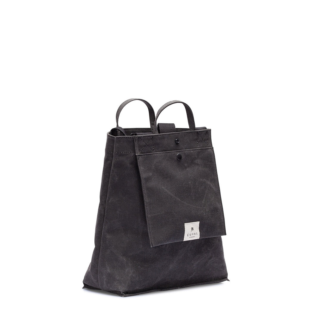 No. 301 Bootcut Tote Charcoal (REVERSIBLE)