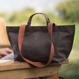 No. 201 Small Tote Tobacco (REVERSIBLE)