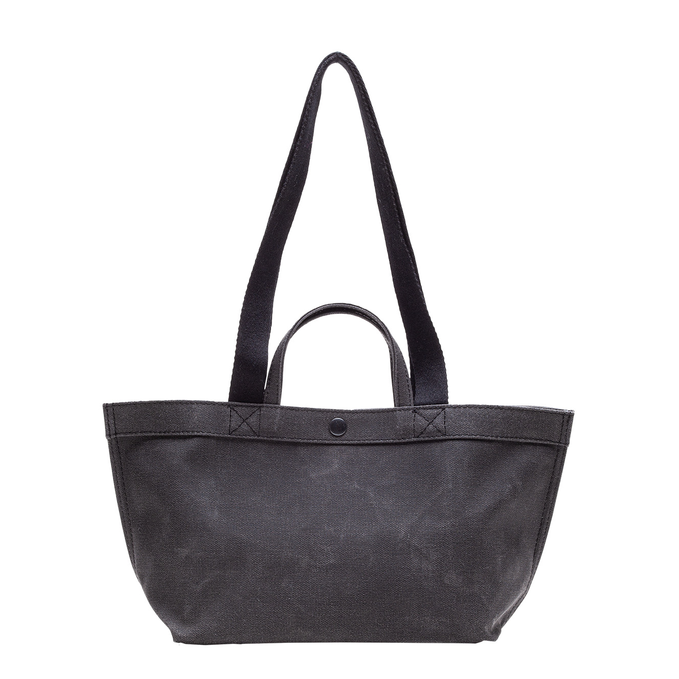 No. 201 Small Tote Charcoal (ÇİFT TARAFLI)