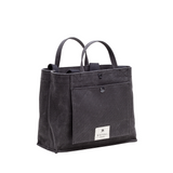 PRE-ORDER ONLY No. 201 Small Tote Charcoal (REVERSIBLE)