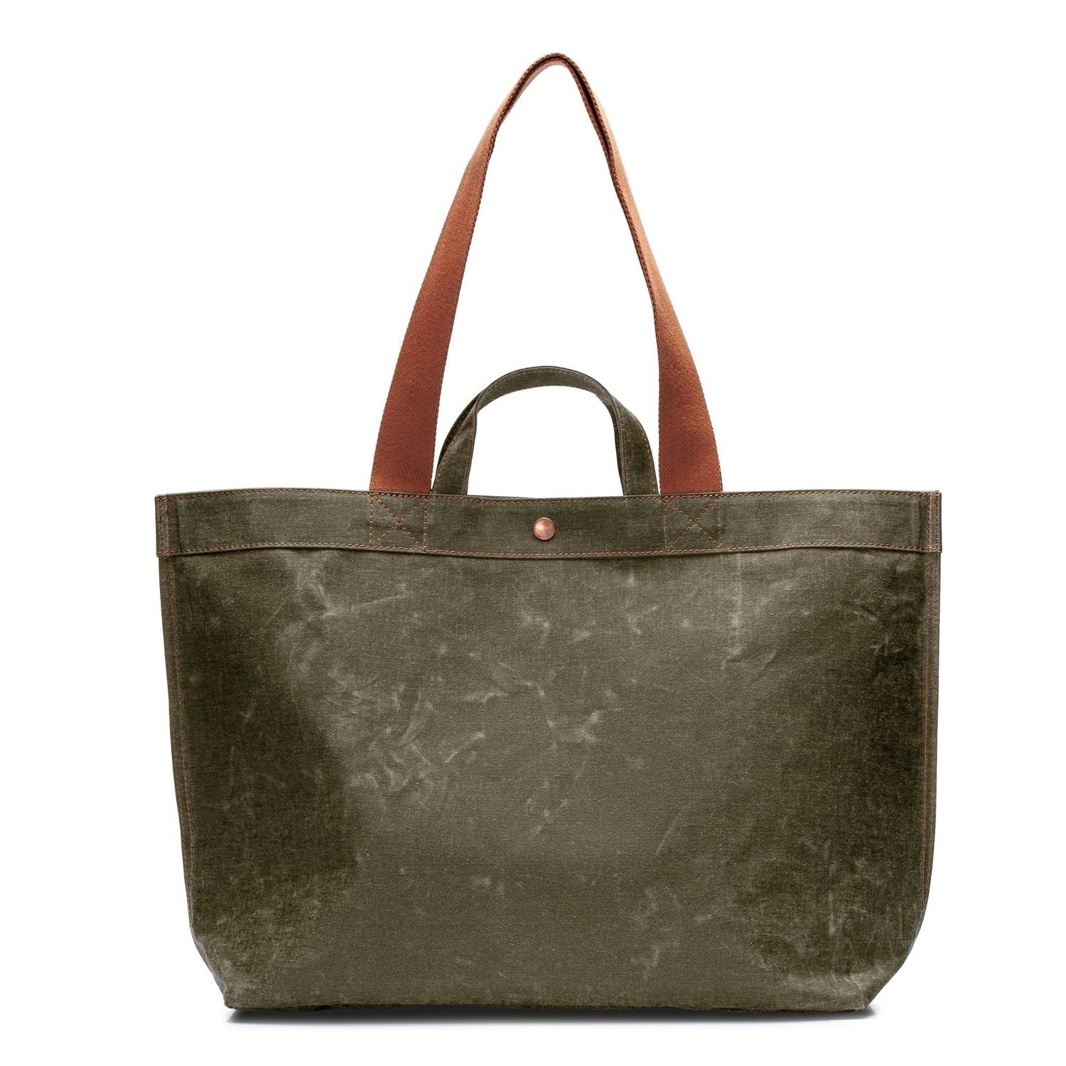 PRE-ORDER ONLY  No. 204 Large Tote Moss (REVERSIBLE)