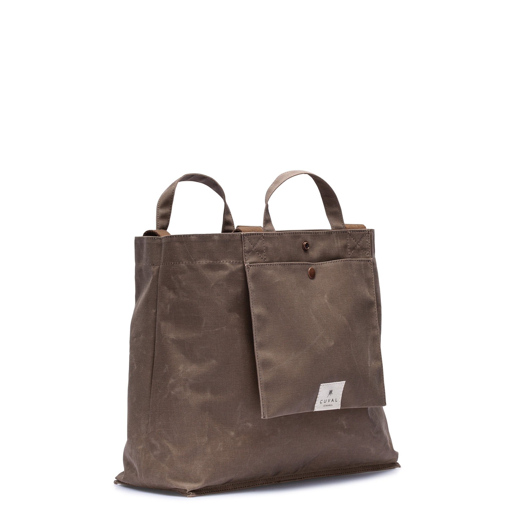 SADECE ÖN SİPARİŞ No. 204 Large Tote Wood (ÇİFT TARAFLI)