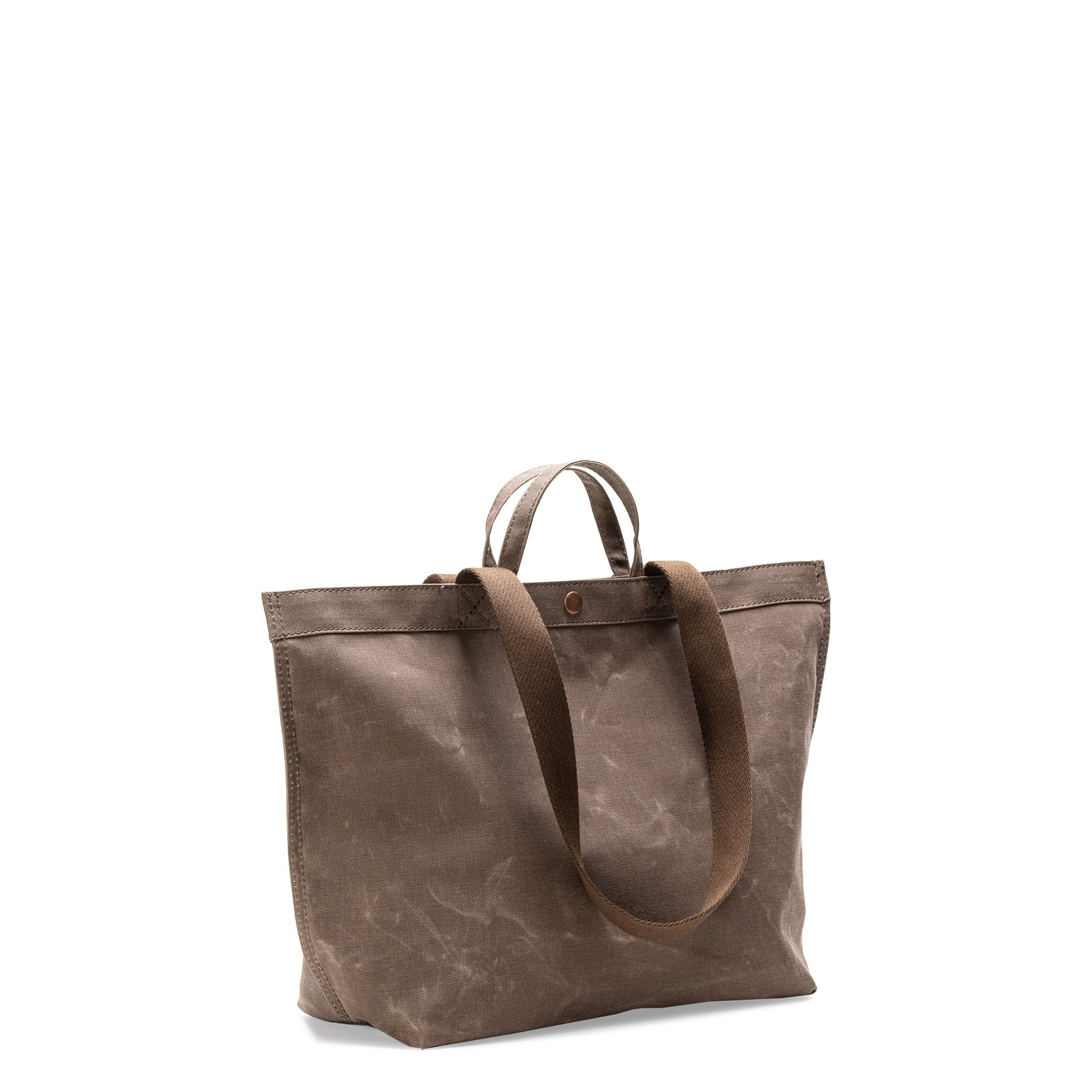 PRE-ORDER ONLY No. 203 Medium Tote Wood(REVERSIBLE)