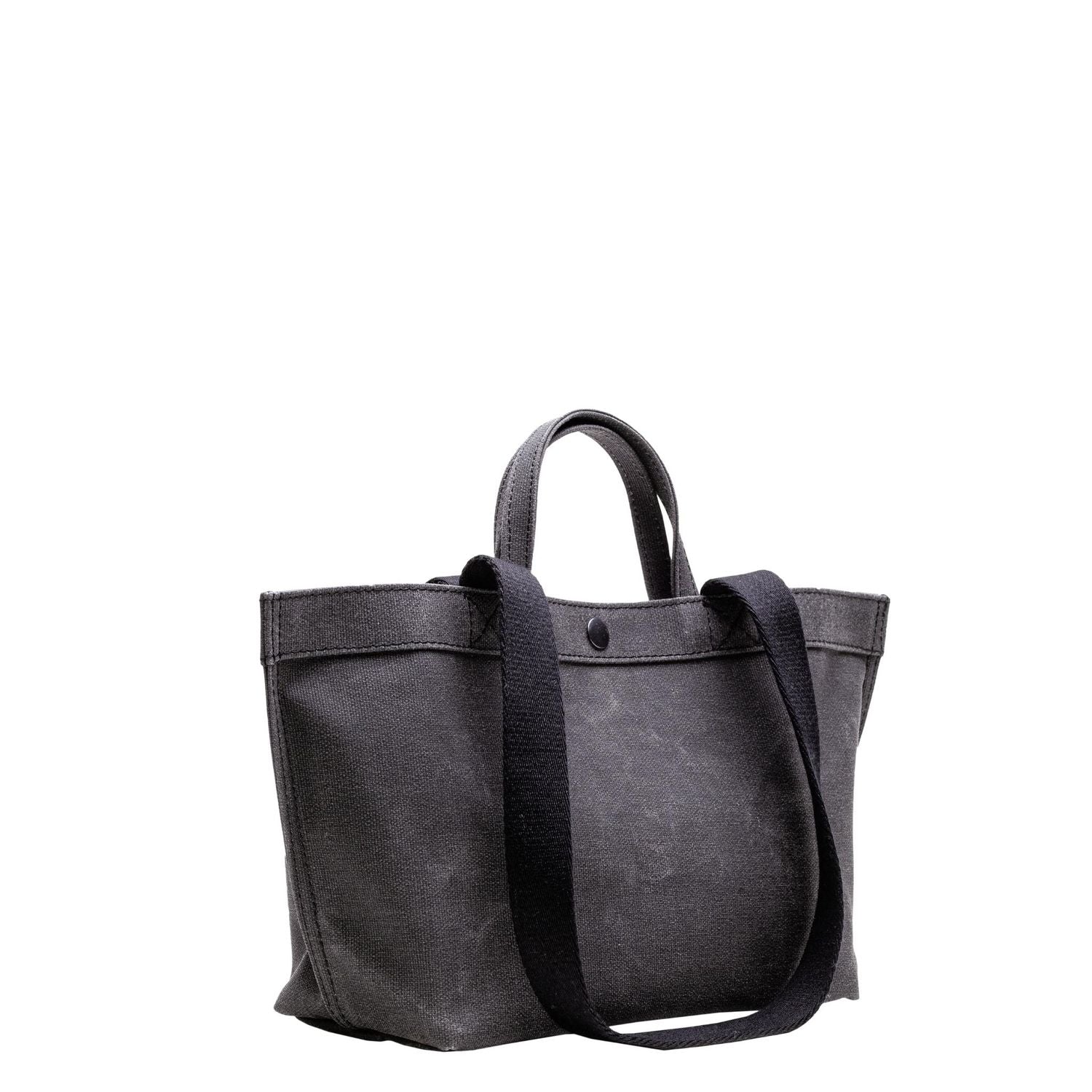 No. 201 Small Tote Charcoal (REVERSIBLE)