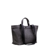 PRE-ORDER ONLY No. 201 Small Tote Charcoal (REVERSIBLE)