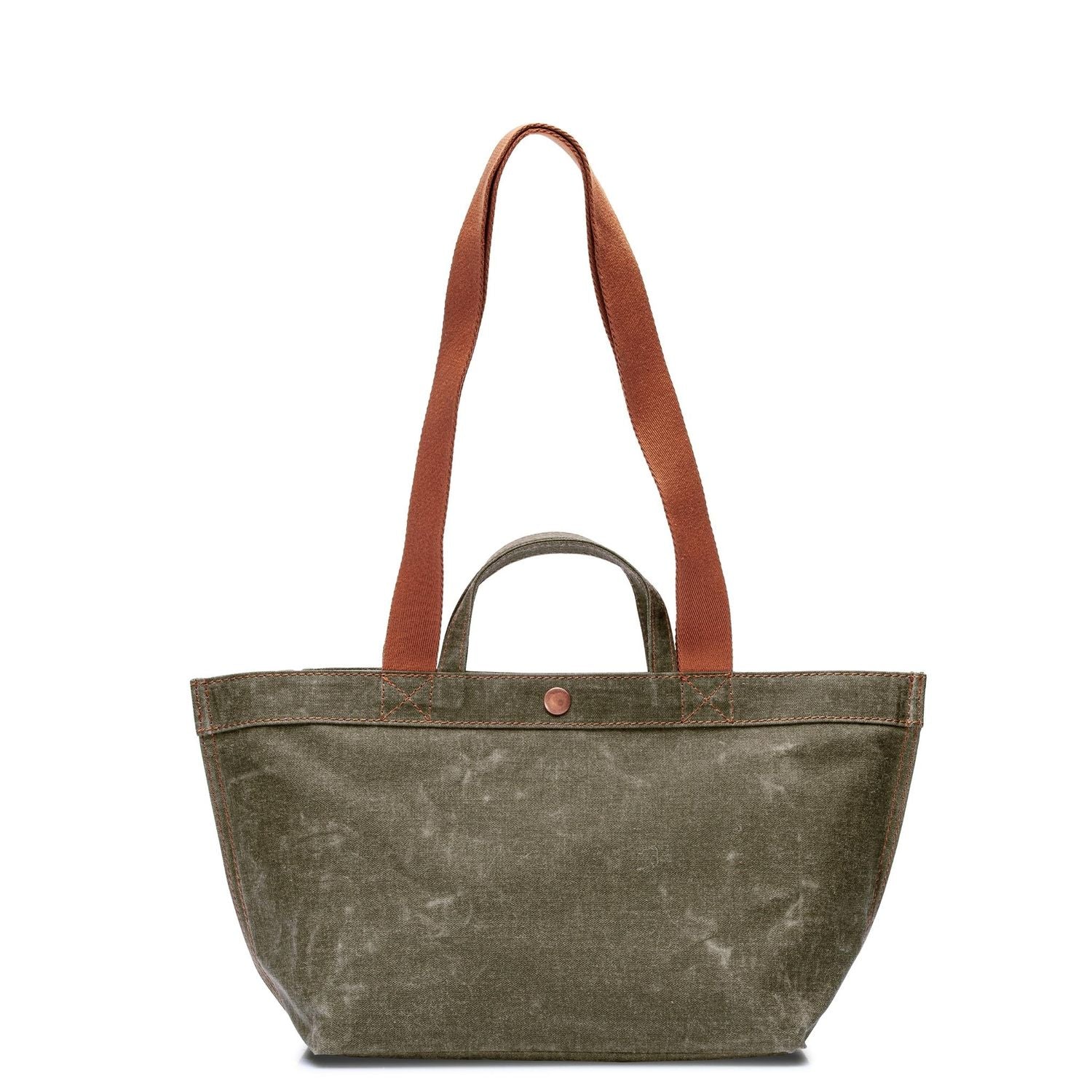 No. 201 Small Tote Moss (REVERSIBLE)