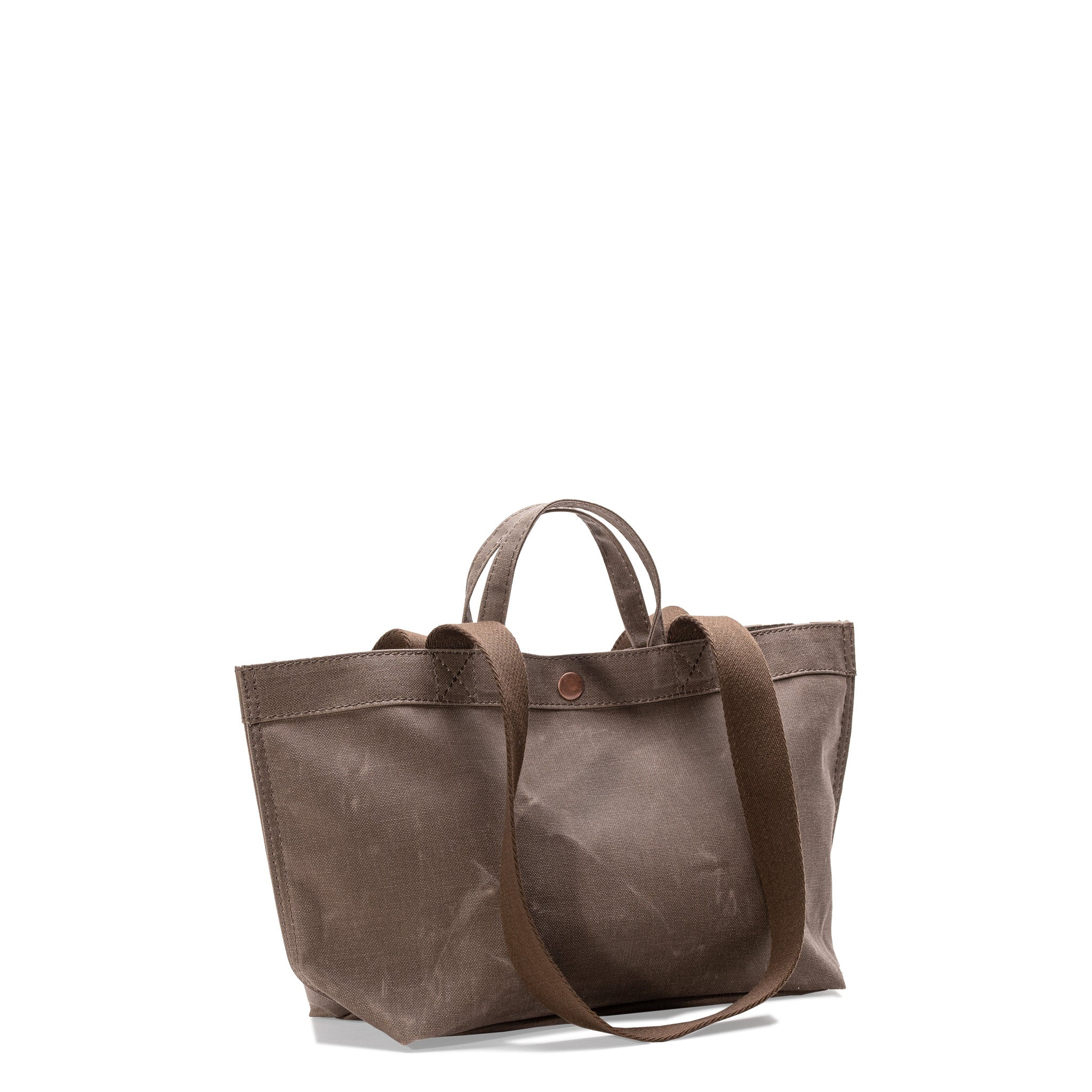 PRE-ORDER ONLY No. 201 Small Tote Wood (REVERSIBLE)