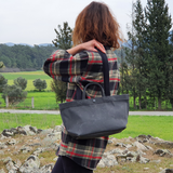PRE-ORDER ONLY No. 201 Small Tote Charcoal (REVERSIBLE)